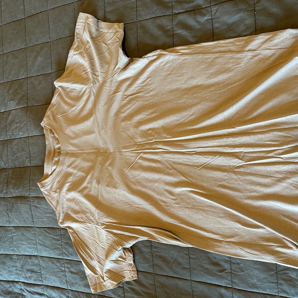 Cream Short Sleeve T-Shirt